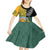 Personalised Rugby 2025 Championship Kid Short Sleeve Dress Combination of Southern Hemisphere Countries - Polynesian Pride
