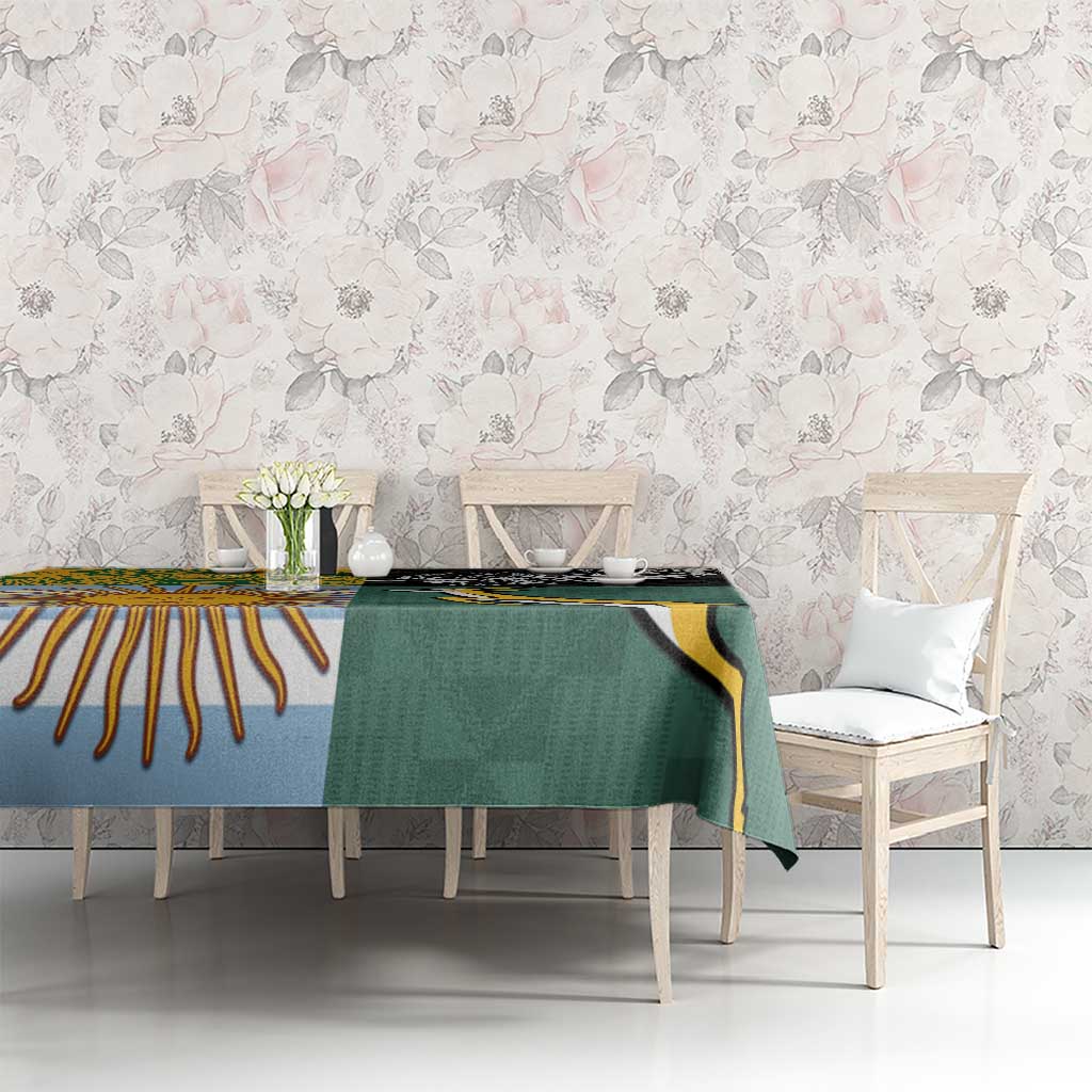 Rugby 2025 Championship Tablecloth Combination of Southern Hemisphere Countries - Polynesian Pride