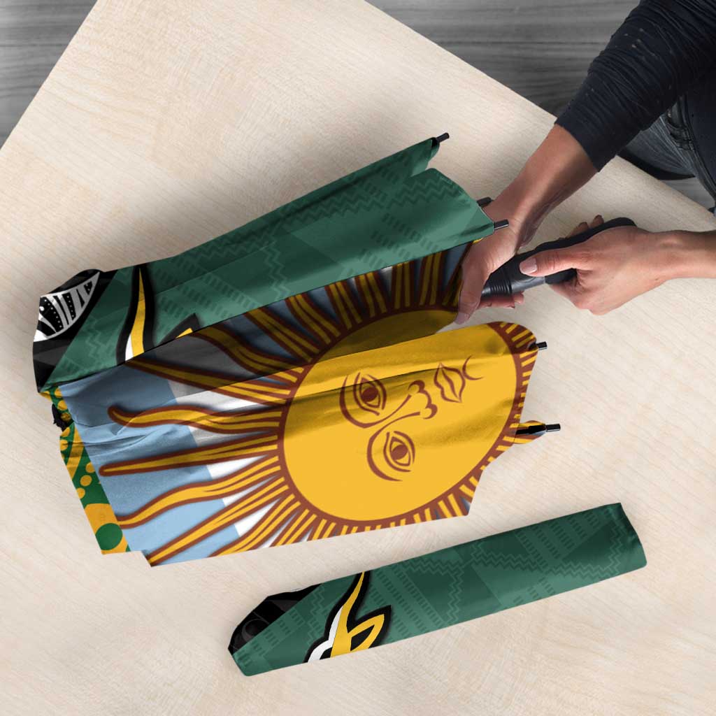 Rugby 2025 Championship Umbrella Combination of Southern Hemisphere Countries - Polynesian Pride