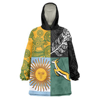 Personalised Rugby 2025 Championship Wearable Blanket Hoodie Combination of Southern Hemisphere Countries - Polynesian Pride