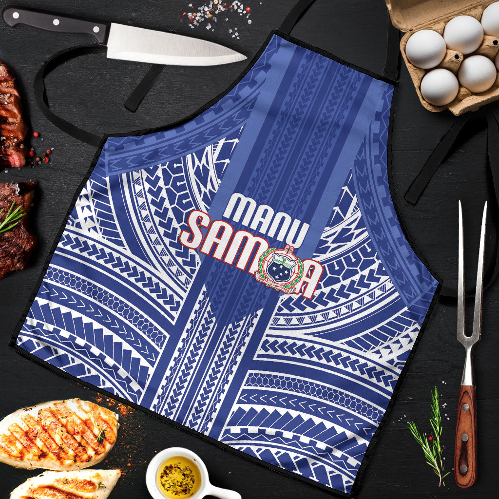 Manu Samoa Rugby 2026 Apron Samoan Pattern