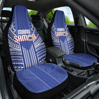Manu Samoa Rugby 2026 Car Seat Cover Samoan Pattern