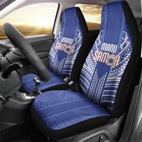 Manu Samoa Rugby 2026 Car Seat Cover Samoan Pattern