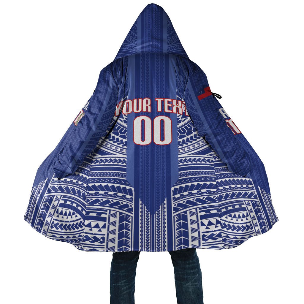 Custom Manu Samoa Rugby 2026 Cloak Samoan Pattern