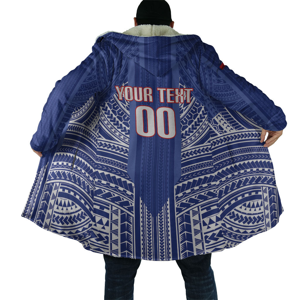 Custom Manu Samoa Rugby 2026 Cloak Samoan Pattern