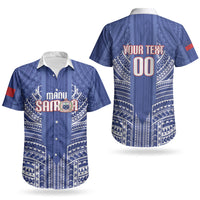 Custom Manu Samoa Rugby 2026 Couples Matching Mermaid Dress and Hawaiian Shirt Samoan Pattern
