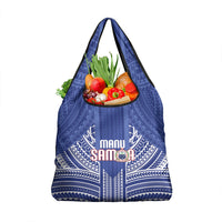 Manu Samoa Rugby 2026 Grocery Bag Samoan Pattern