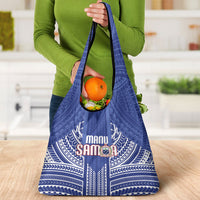 Manu Samoa Rugby 2026 Grocery Bag Samoan Pattern