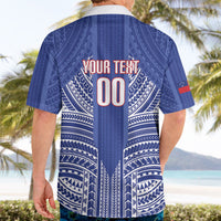 Custom Manu Samoa Rugby 2026 Hawaiian Shirt Samoan Pattern