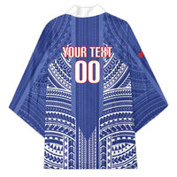 Custom Manu Samoa Rugby 2026 Kimono Samoan Pattern