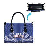 Manu Samoa Rugby 2026 Leather Bag Samoan Pattern