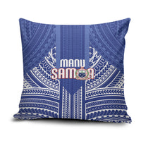 Manu Samoa Rugby 2026 Pillow Cover Samoan Pattern