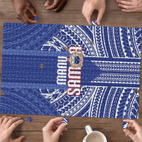 Manu Samoa Rugby 2026 Puzzle Samoan Pattern