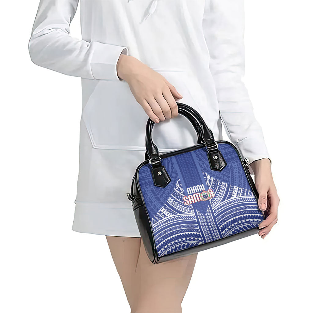 Manu Samoa Rugby 2026 Shoulder Handbag Samoan Pattern