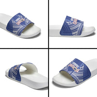 Manu Samoa Rugby 2026 Slide Sandals Samoan Pattern