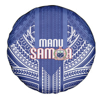 Manu Samoa Rugby 2026 Spare Tire Cover Samoan Pattern