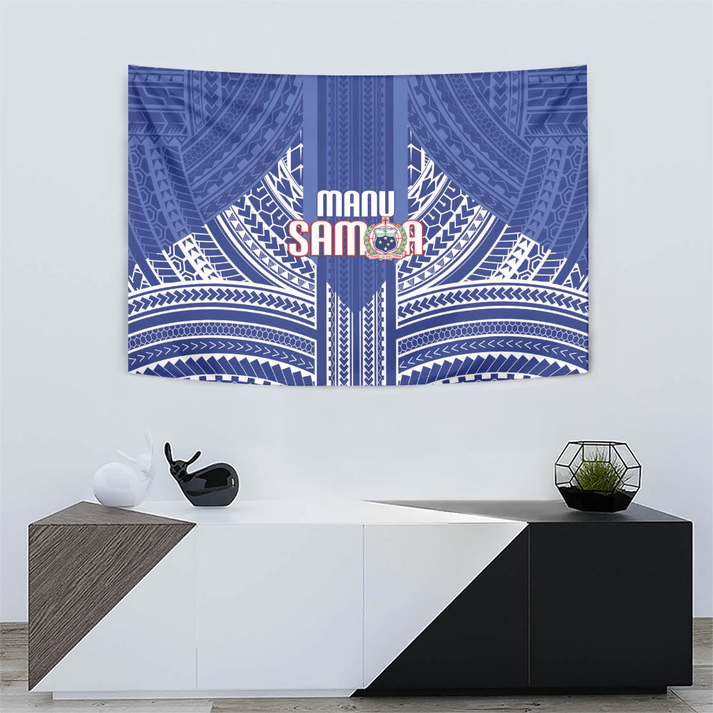 Manu Samoa Rugby 2026 Tapestry Samoan Pattern