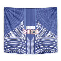 Manu Samoa Rugby 2026 Tapestry Samoan Pattern