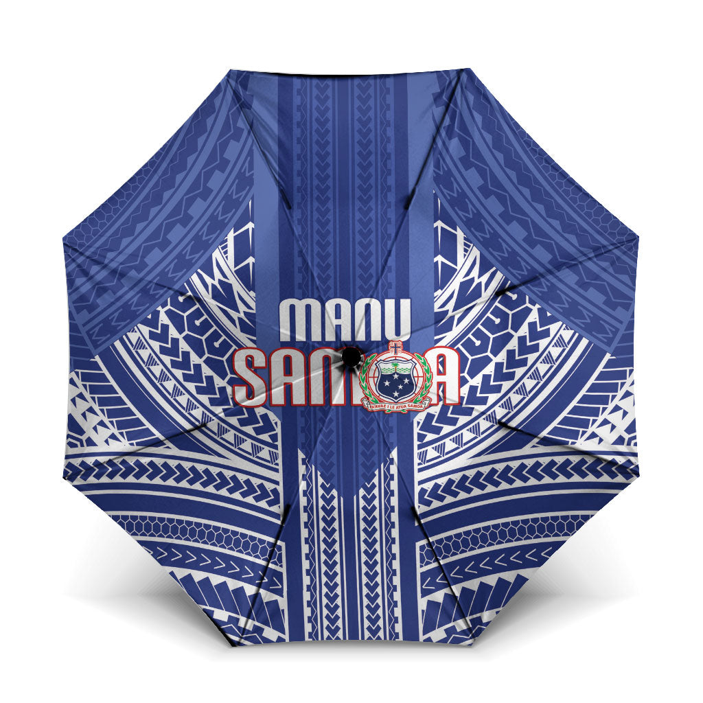 Manu Samoa Rugby 2026 Umbrella Samoan Pattern
