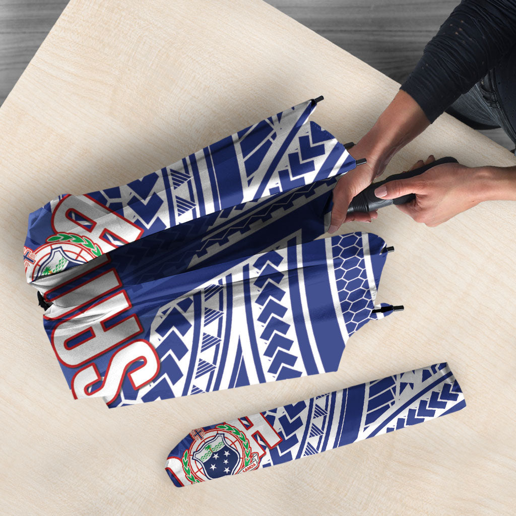 Manu Samoa Rugby 2026 Umbrella Samoan Pattern