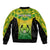 Papua New Guinea Rugby Bomber Jacket Enga Mioks PNG Polynesian Pattern LT14 - Polynesian Pride