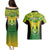 Papua New Guinea Rugby Couples Matching Puletasi Dress and Hawaiian Shirt Enga Mioks PNG Polynesian Pattern LT14 - Polynesian Pride