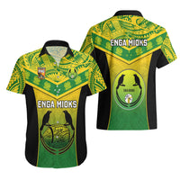 Papua New Guinea Rugby Hawaiian Shirt Enga Mioks PNG Polynesian Pattern LT14 - Polynesian Pride