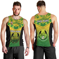 Papua New Guinea Rugby Men Tank Top Enga Mioks PNG Polynesian Pattern LT14 - Polynesian Pride