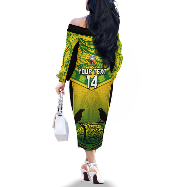 Papua New Guinea Rugby Hoodie Dress Enga Mioks PNG Polynesian Pattern LT14 main image 1