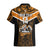 Custom Papua New Guinea Rugby Hawaiian Shirt Lae Snax Tigers PNG Polynesian Pattern LT14 - Polynesian Pride