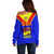 Papua New Guinea Rugby Off Shoulder Sweater Hela Wigmen PNG Polynesian Pattern LT14 - Polynesian Pride