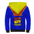 Papua New Guinea Rugby Sherpa Hoodie Hela Wigmen PNG Polynesian Pattern LT14 - Polynesian Pride