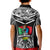 Papua New Guinea Rugby Kid Polo Shirt Mendi Muruks PNG Polynesian Pattern LT14 - Polynesian Pride