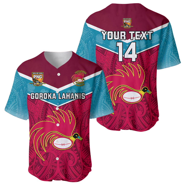 Papua New Guinea Baseball Jersey 49th Independence Anniversary - Motu Revareva LT7