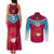 Custom Papua New Guinea Rugby Couples Matching Tank Maxi Dress and Long Sleeve Button Shirts Goroka Lahanis PNG Polynesian Pattern LT14 - Polynesian Pride