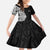 New Zealand Silver Fern Rugby Custom Family Matching Summer Maxi Dress and Hawaiian Shirt Maori Koru Go Black Fern - Polynesian Pride
