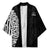 New Zealand Silver Fern Rugby Custom Kimono Maori Koru Go Black Fern - Polynesian Pride
