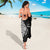 New Zealand Silver Fern Rugby Custom Sarong Maori Koru Go Black Fern - Polynesian Pride