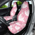 Pink Aloha Hawaii Car Seat Cover Monstera Hibiscus Plumeria Seamless Vibes - Polynesian Pride