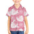 Pink Aloha Hawaii Family Matching Summer Maxi Dress and Hawaiian Shirt Monstera Hibiscus Plumeria Seamless Vibes - Polynesian Pride