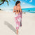 Pink Aloha Hawaii Sarong Monstera Hibiscus Plumeria Seamless Vibes - Polynesian Pride