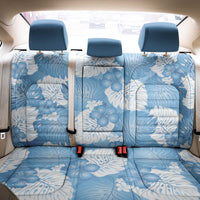 Blue Aloha Hawaii Back Car Seat Cover Monstera Hibiscus Plumeria Seamless Vibes LT14 - Polynesian Pride
