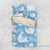 Blue Aloha Hawaii Bedding Set Monstera Hibiscus Plumeria Seamless Vibes - Polynesian Pride
