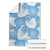 Blue Aloha Hawaii Blanket Monstera Hibiscus Plumeria Seamless Vibes - Polynesian Pride