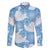 Blue Aloha Hawaii Family Matching Summer Maxi Dress and Hawaiian Shirt Monstera Hibiscus Plumeria Seamless Vibes - Polynesian Pride