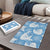 Blue Aloha Hawaii Puzzle Monstera Hibiscus Plumeria Seamless Vibes - Polynesian Pride