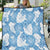 Blue Aloha Hawaii Quilt Monstera Hibiscus Plumeria Seamless Vibes - Polynesian Pride