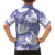 Purple Aloha Hawaii Family Matching Summer Maxi Dress and Hawaiian Shirt Monstera Hibiscus Plumeria Seamless Vibes - Polynesian Pride