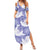 Purple Aloha Hawaii Family Matching Summer Maxi Dress and Hawaiian Shirt Monstera Hibiscus Plumeria Seamless Vibes - Polynesian Pride