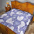 Purple Aloha Hawaii Quilt Monstera Hibiscus Plumeria Seamless Vibes - Polynesian Pride
